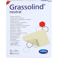 1001 Artikel Medical GRASSOLIND Salbenkompressen 5x5 cm steril