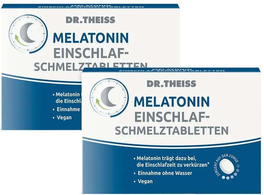 DR. THEISS Melatonin Schmelztabletten 2X30 St