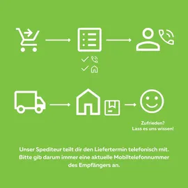 GAH Alberts Alberts Maschendrahtzaun als Zaun-Komplettset, mit Einschlagbodenhülse und Kniekissen | verschiedene Längen, Höhen und Farben | anthrazit-metallic 125 cm Länge 25 m