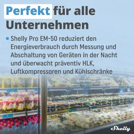 Shelly Pro EM 50A - 50 Stromzähler Bluetooth, Wi-Fi