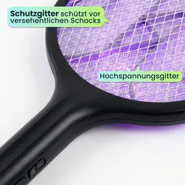 ideoon home Fliegenklatsche Elektrisch 2er-Set