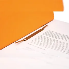 Falken Ösenhefter 80000516 DIN A4 1/2 Vorderdeckel orange