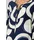 s.Oliver Gemusterte Viskosebluse mit Bindeband Blau/Mehrfarbig 34