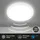 Briloner LED Deckenlampe 24x3 cm weiß