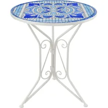 Hti-Living Gartentisch 55 x 55 x 68 cm Creme