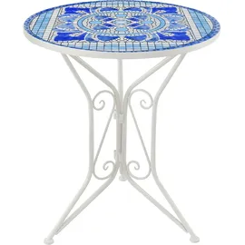Hti-Living Gartentisch 55 x 55 x 68 cm Creme