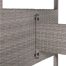 Beliani Gartentisch 145 x 80 x 74 cm Grau