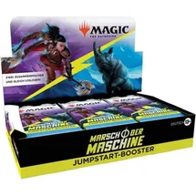 MAGIC: The Gathering Marsch der Maschine Jumpstart Booster Display (18 Packs, deutsch)