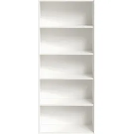 FMD Bücherregal Bitz 71,2 x 28 x 168,7 cm Weiß