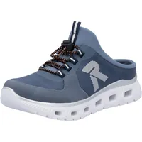 Rieker Damen M6069 Clogs, Blau, 40