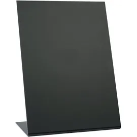 Securit Tischkreidetafel „L-Board“, A5 Schwarz