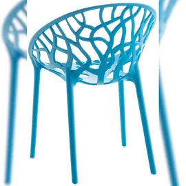 CLP Hope Stapelstuhl 59 x 60 x 80 cm blau 2 St.