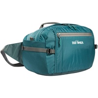 Tatonka Hip Bag L (5 Liter) - Große Hüfttasche mit Reißverschlussfach, elastischer Seitentasche und Einer Fronttasche mit Schlüsselhalter (Teal Green)