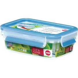Emsa Frischhaltedose rechteckig blau 16,3 x 11,3 x 5,8 cm 0,55 l