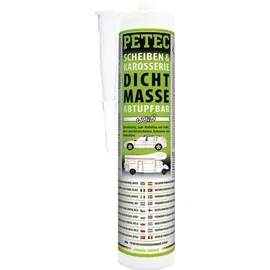 Petec Scheiben- & Karosseriedichtmasse abtupfbar 310 ml weiß