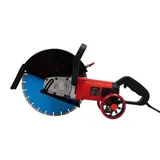 Elektrische Betonsäge - Mauernutfräse Wall Chaser - 3500 W - 350 mm Blatt - 13,5 cm Schnitttiefe - Wasserpumpe staubarmes Schneiden - 220 V EU-St...