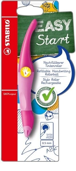 Preisvergleich Produktbild Stabilo EASY original Tintenroller, Linkshänder, hell-/dunkelpink