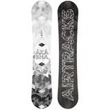 Airtracks Herren Snowboard Akasha Hybrid Rocker Wide WEISS 162 cm