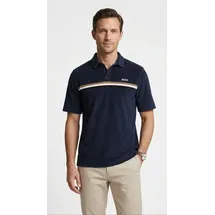 Boss Poloshirt Iconic aus Frottee blau XL (52)