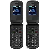 Simvalley Notruf-Klapphandy XL-949 mit Garantruf Easy, Dual-SIM und Bluetooth