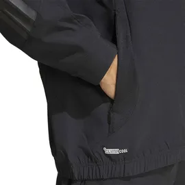 adidas Tech Essentials Workout Track TOP, Herren Kapuzensweater, schwarz - 2XL