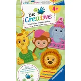 Ravensburger BeCreative Erstes Sticken - Bastelset für Kinder ab 4 Jahren, Erstes Sticken für Mädchen und Jungen - 25536 - Geburtstagsgeschenke, Deko selber basteln