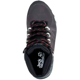 Jack Wolfskin Refugio Texapore Mid Damen Dark Steel/Purple 37