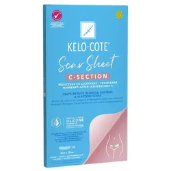 KELO-COTE Silikon-Narbenpflaster Kaiserschnitt
