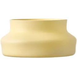 Gense - Dorotea Keramikvase, 25 x 12 cm, mellow yellow