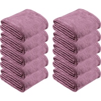 Wohndecke Fleece Wohndecke 10er-Pack "Amarillo", REDBEST, Fleece Uni rosa 150 cm x 200 cm