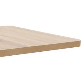 vidaXL Bistrotisch 80 x 75 x 80 cm hellbraun