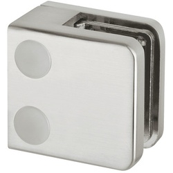 Häfele Glasklemme, Modell 21, für 38 mm, edelstahlfarben