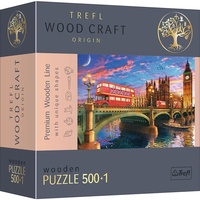 Trefl 20155 Holz Puzzle 500+1 Teile, - Westminster, Big Ben, London