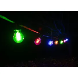 HQ Power LED-Filament-Lampe 4 St. E27 4 W bunt