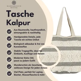 Marrakesch Orient & Mediterran Interior Kalpur -1- Shopper Baumwolle Beige