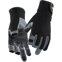 Blakläder Handschuh Mechanik 3-Finger 2233 3913 in schwarz/grau - 11