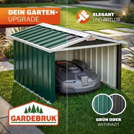 Gardebruk Mährobotergarage Satteldach Metall 86x100x63cm