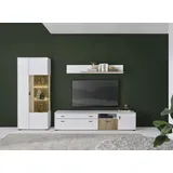 Home Affaire Wohnwand ¦ weiß ¦ Maße (cm): B: 285 H: 180 T: 42.0