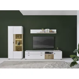 Home Affaire Wohnwand ¦ weiß ¦ Maße (cm): B: 285 H: 180 T: 42.0