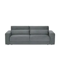 Big Sofa ¦ grau ¦ Maße (cm): B: 250 H: 101 T: 105