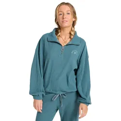 Ripptanktop BILLABONG "Coffee Time", Damen, Gr. XS, blau (slate blau), 95% Polyester, 5% Elasthan, Tops