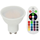 V-Tac RGB LED GU10 290 Lumen Leuchtmittel 3.5 Watt Farbwechsel Dimmbar Fernbedienung Vtac 2778