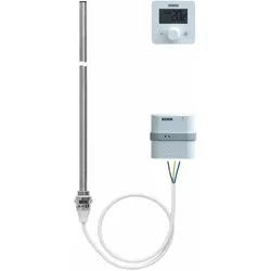 Heizstab Serie P Ausführung A Komfort, Uhrenraumthermostat weiß, 230 V, 600 W