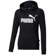 Puma ESS Logo TR Kapuzenpullover - Black - 7-8 Jahre