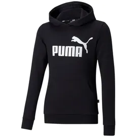 Puma ESS Logo TR Kapuzenpullover - Black - 7-8 Jahre