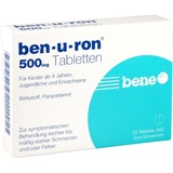 Bene Arzneimittel GmbH ben-u-ron 500mg Tabletten