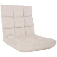 MCW Bodensessel MCW-N43, Relaxsessel Bodenkissen Klappsessel 6 Relaxpositionen, stabiles