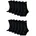 Tennissocken 12er Pack Schwarz 39-42