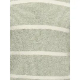 Only KOGFRANCA SHORT L/S STRIPE Strickpullover Grün 134/140