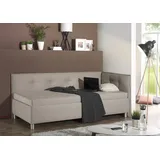 MAINTAL Polsterliege 109 x 210 cm Beige
